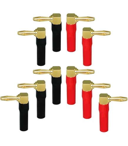 Amazon | OYAIDE GBN 24Kダイレクト金メッキネジ止め式バナナプラグ 4